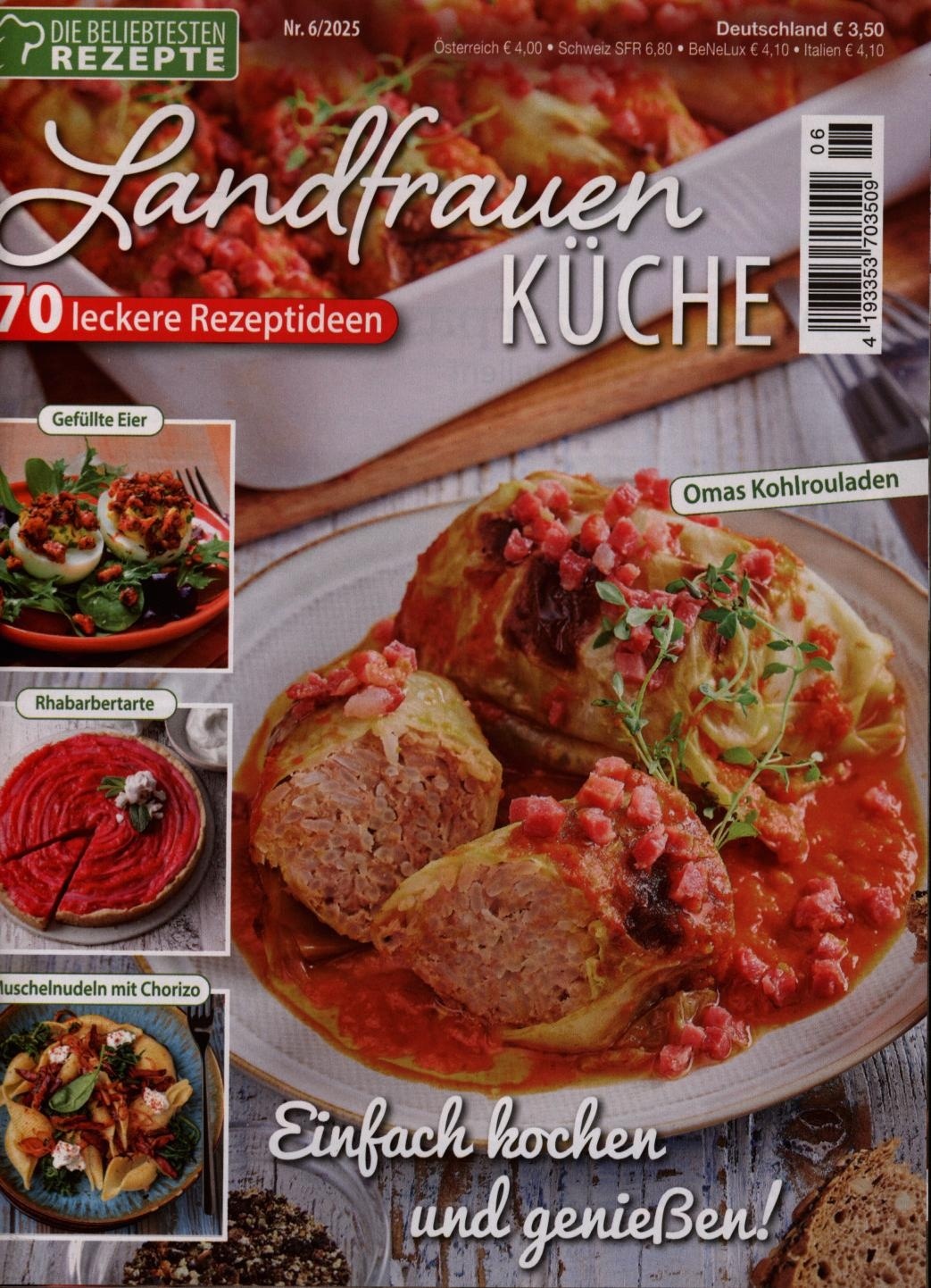 Die beliebtesten Rezepte 6/2025