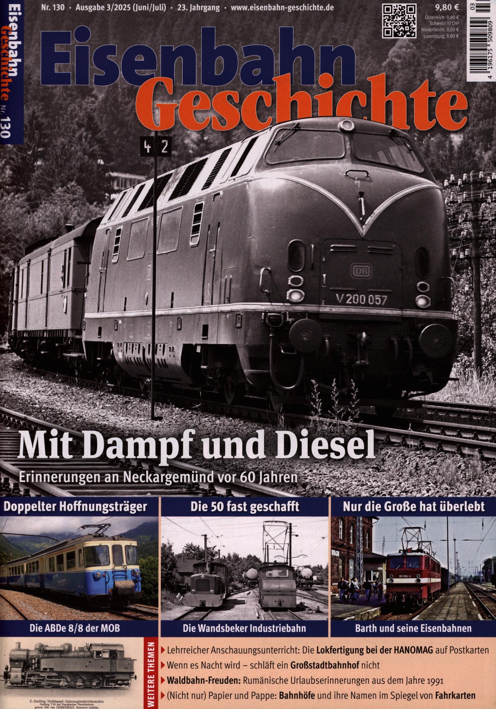 Eisenbahn Geschichte 3/2025