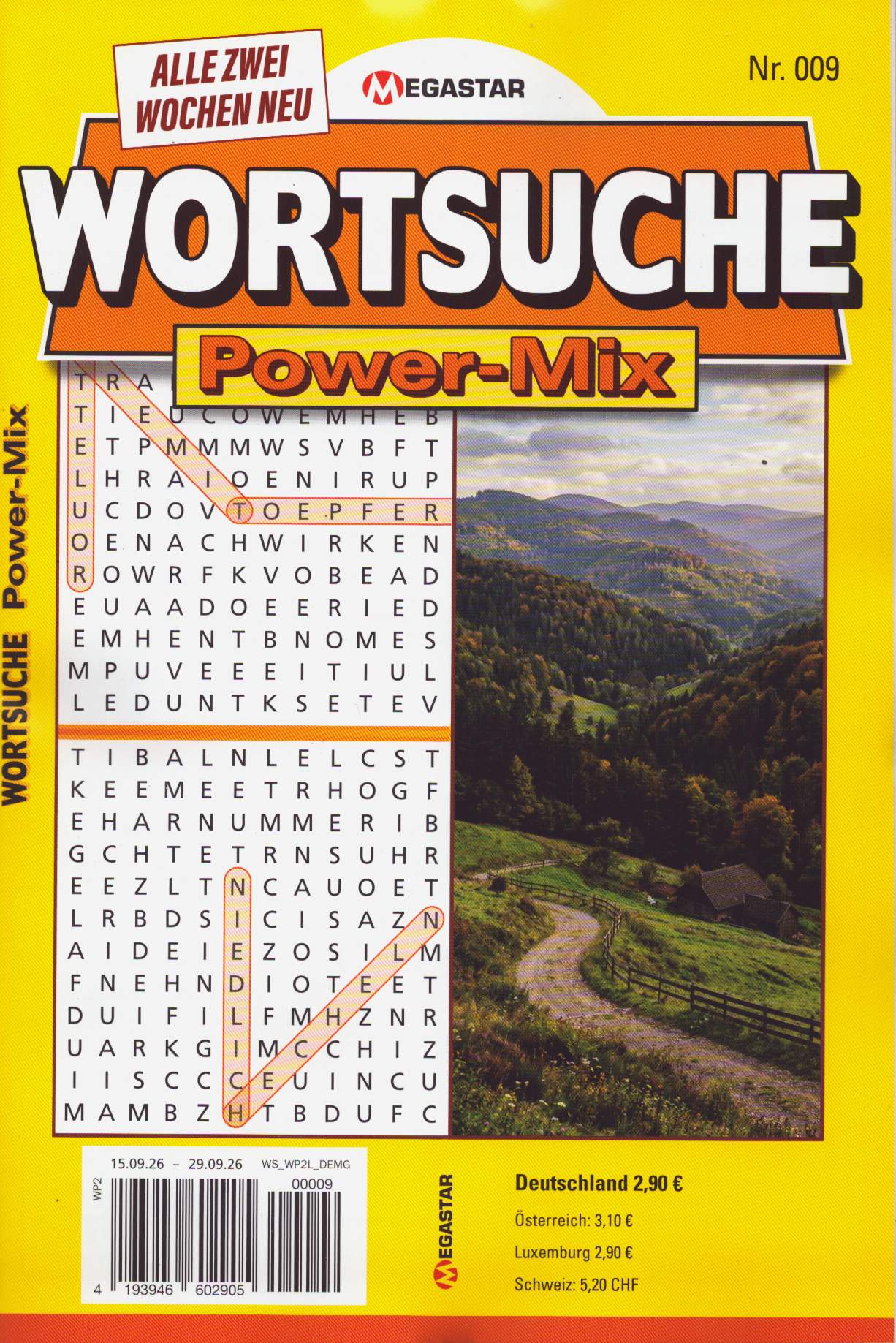 Wortsuche Power Mix 9/2026