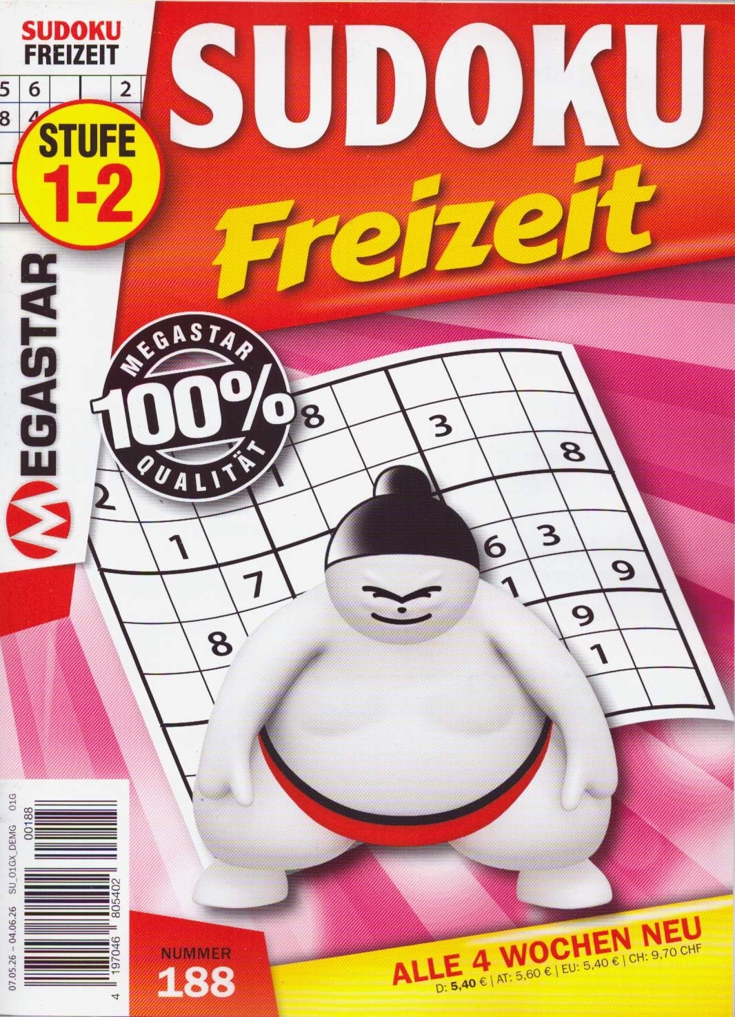 Sudoku Freizeit 188/2026