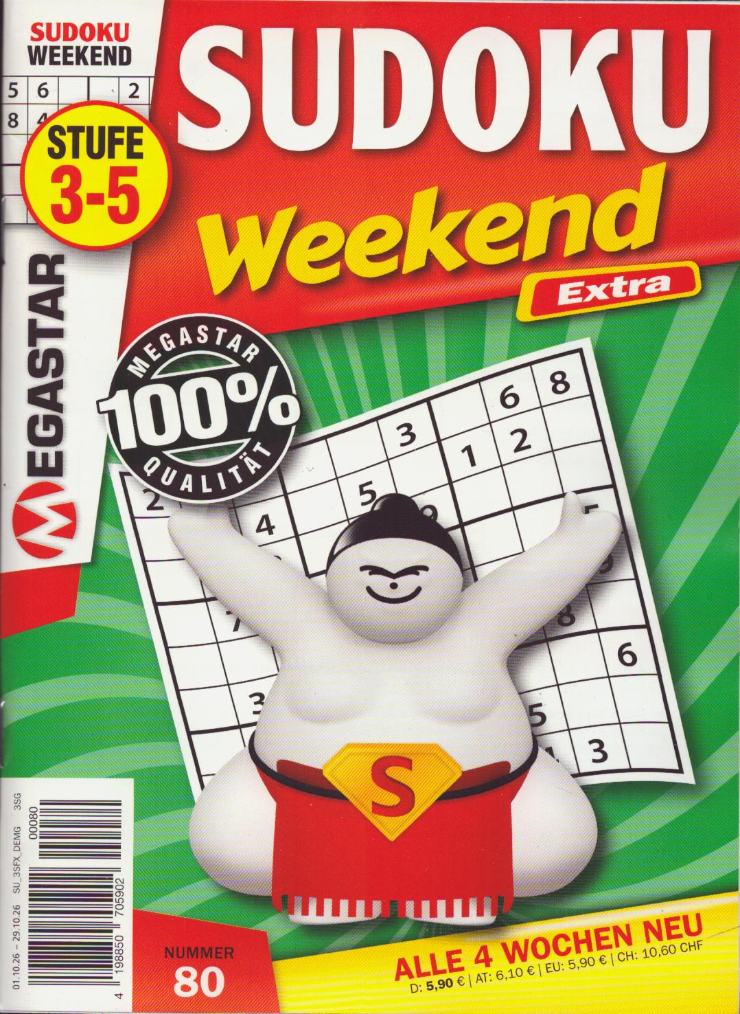Sudoku Weekend Extra 80/2026