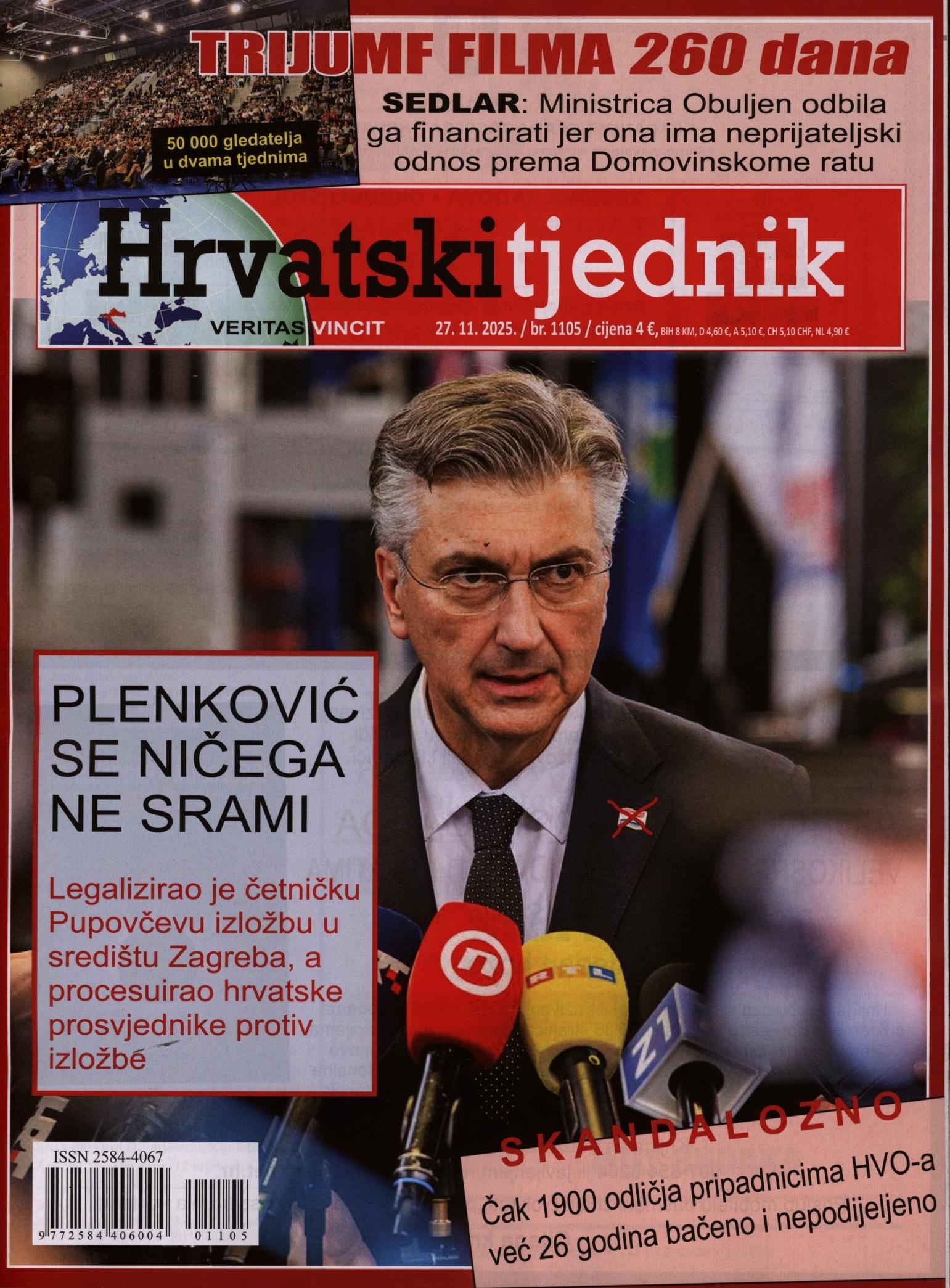 HRVATSKI TJEDNIK 1105/2025