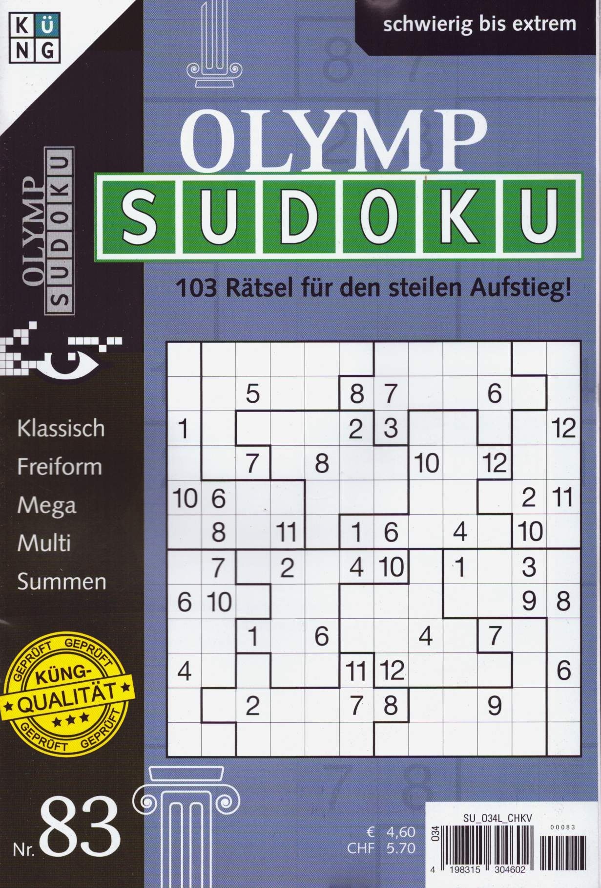 Olymp Sudoku 83/2026