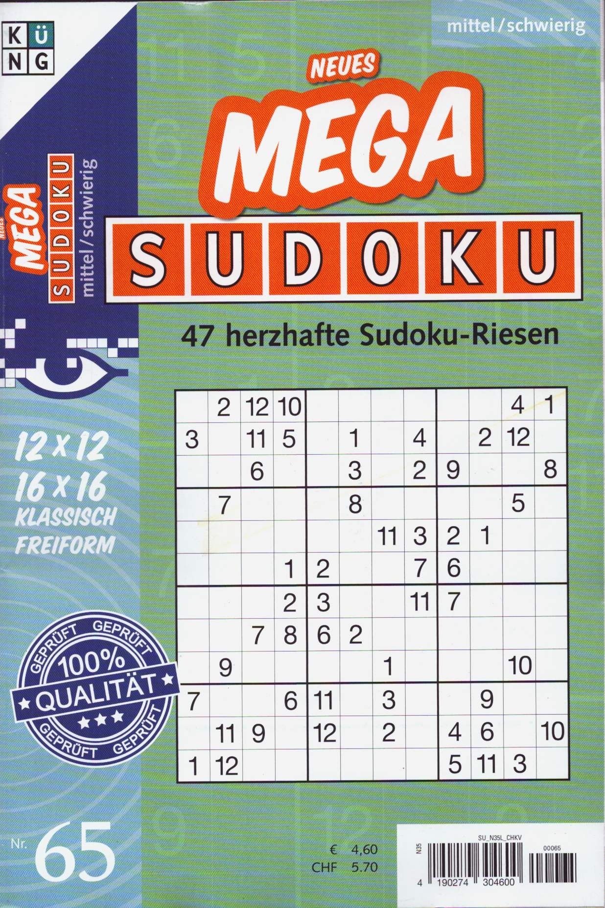 Neues Mega Sudoku 65/2026