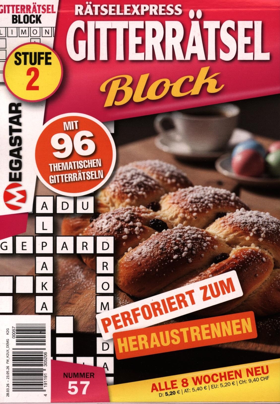 Rätselex. Gitterrätsel Block 57/2026