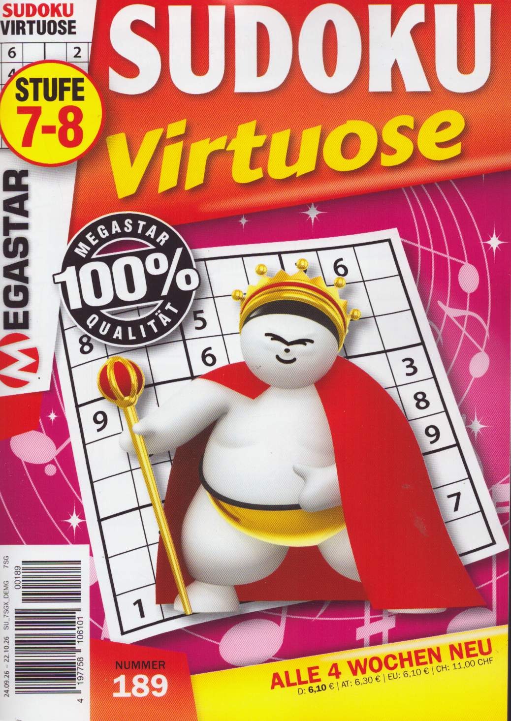Sudoku Virtuose 189/2026