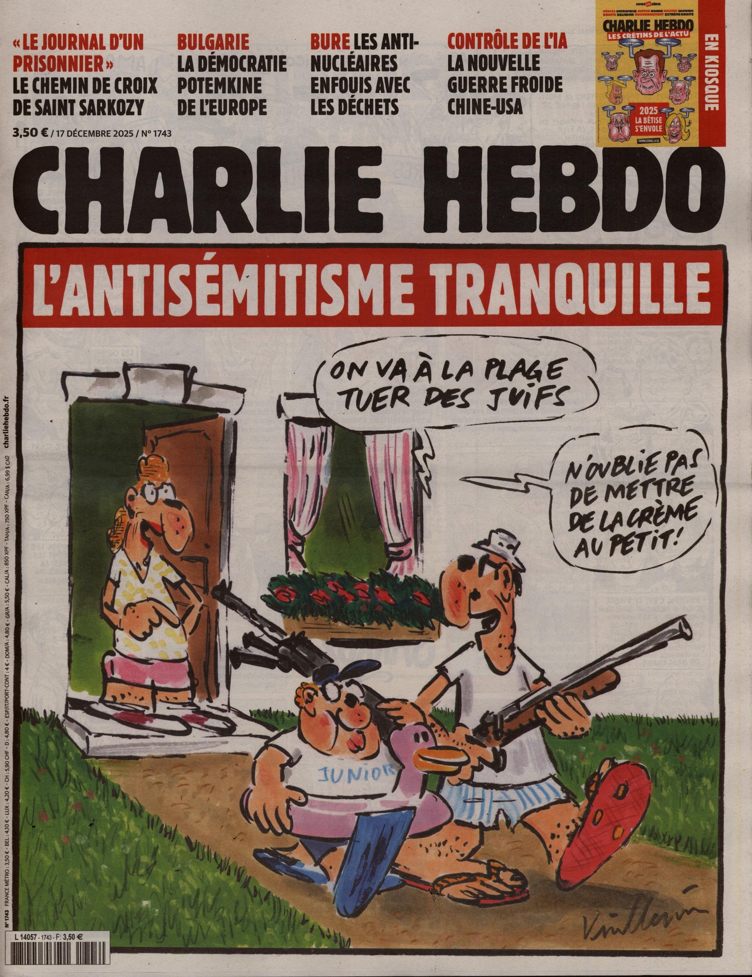 CHARLIE HEBDO 1743/2025