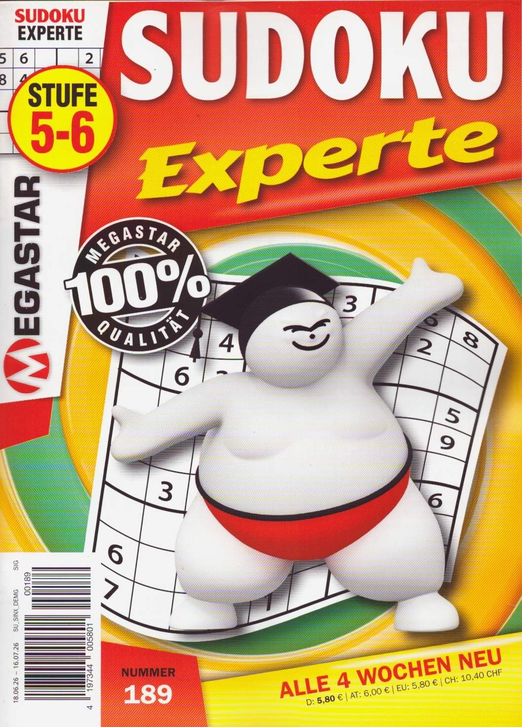 Sudoku Experte 189/2026