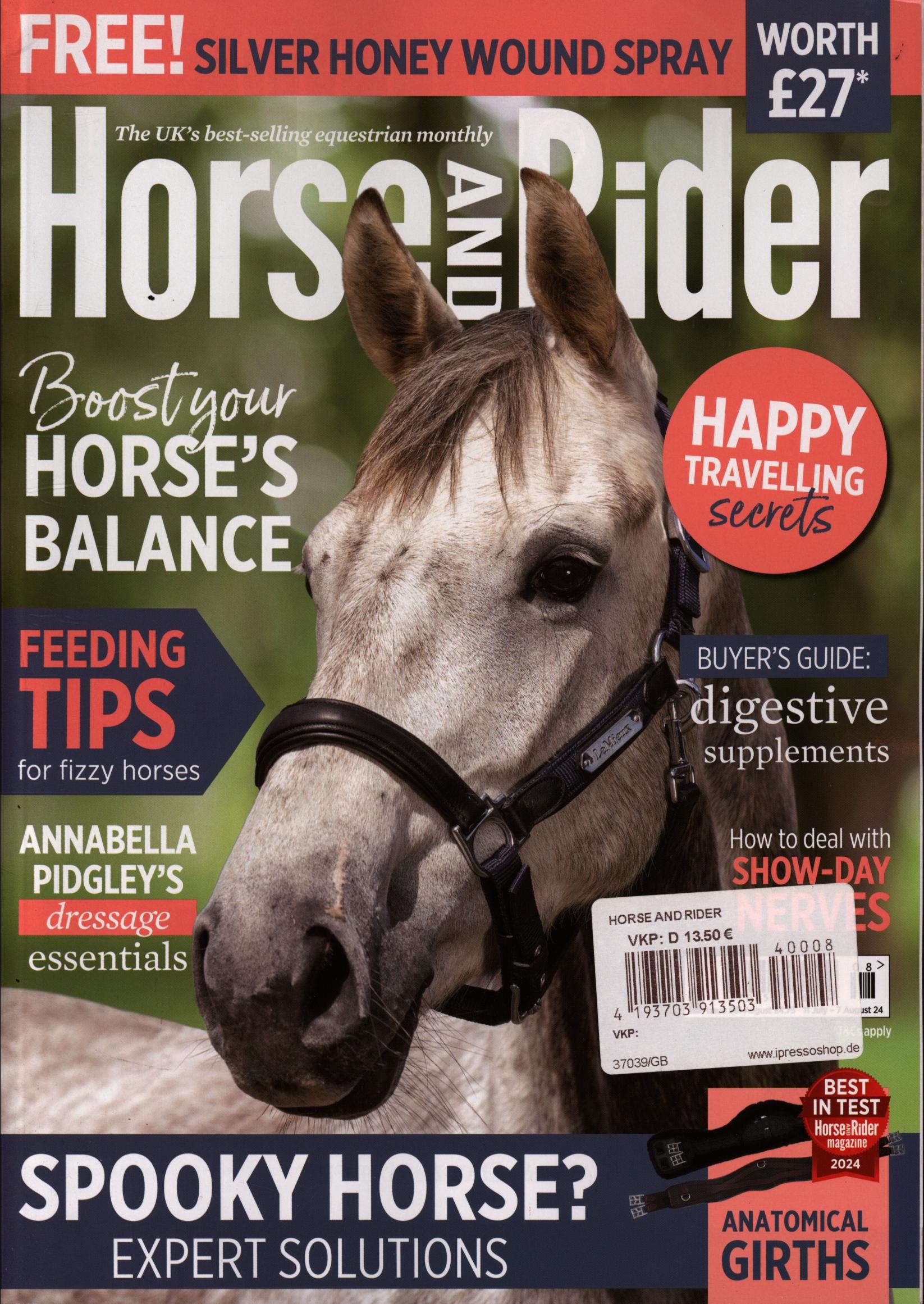 HORSE AND RIDER 8/2024