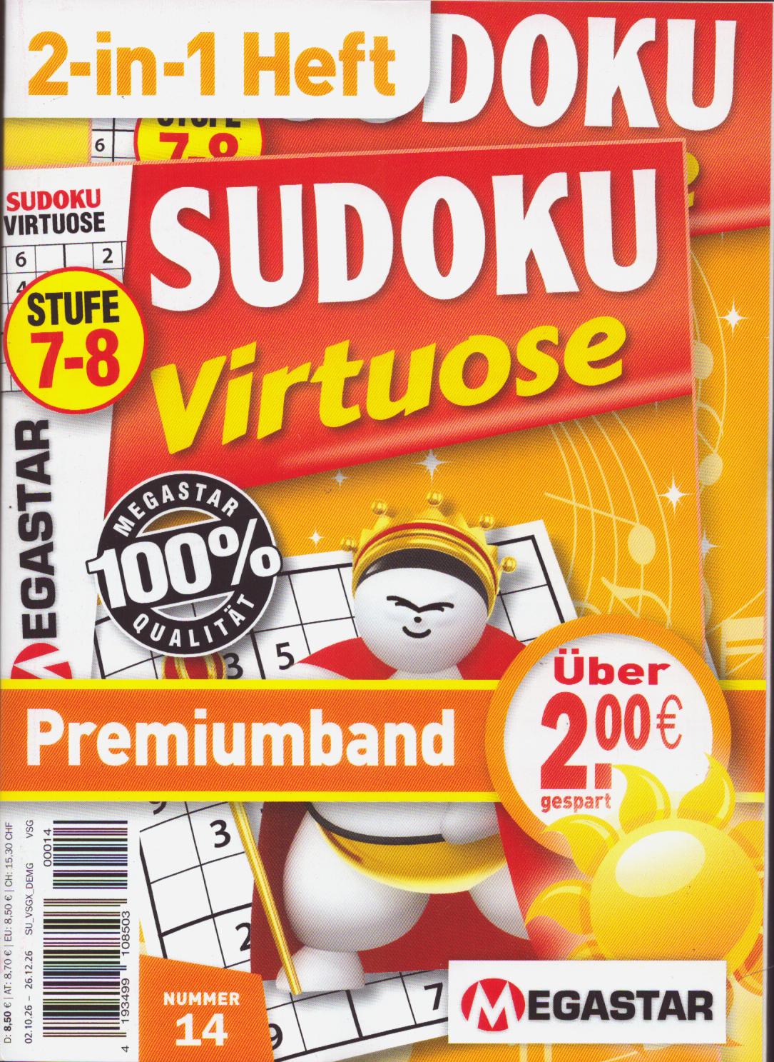 Sudoku Virtuose PB 14/2026