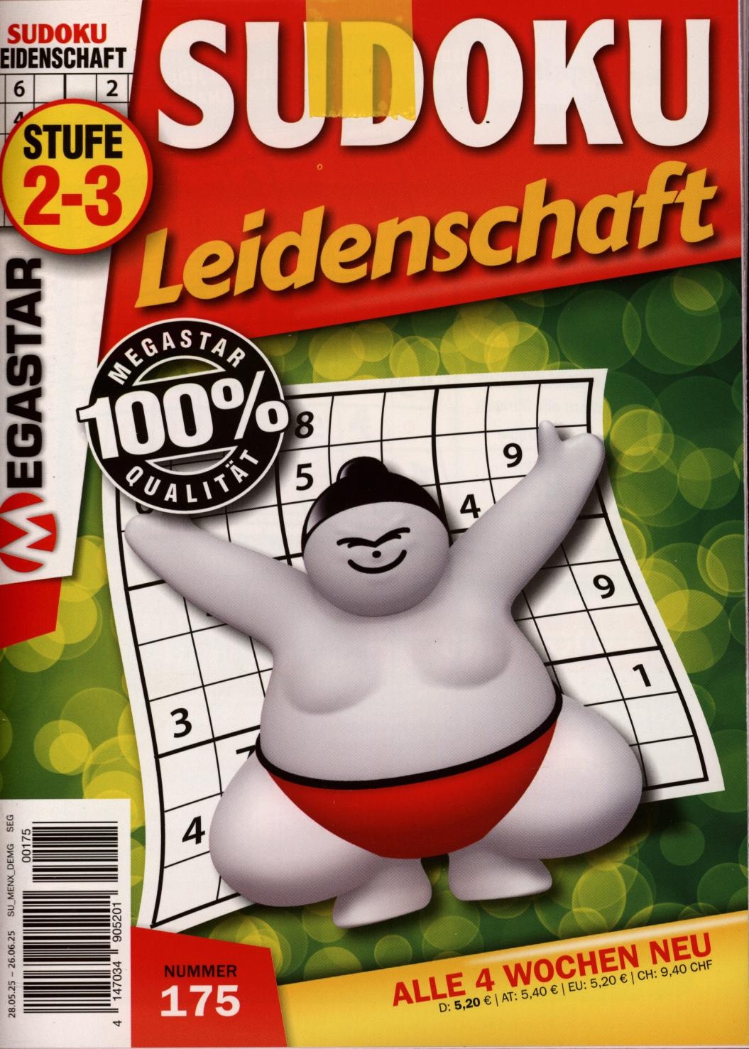 Sudoku Leidenschaft 175/2025