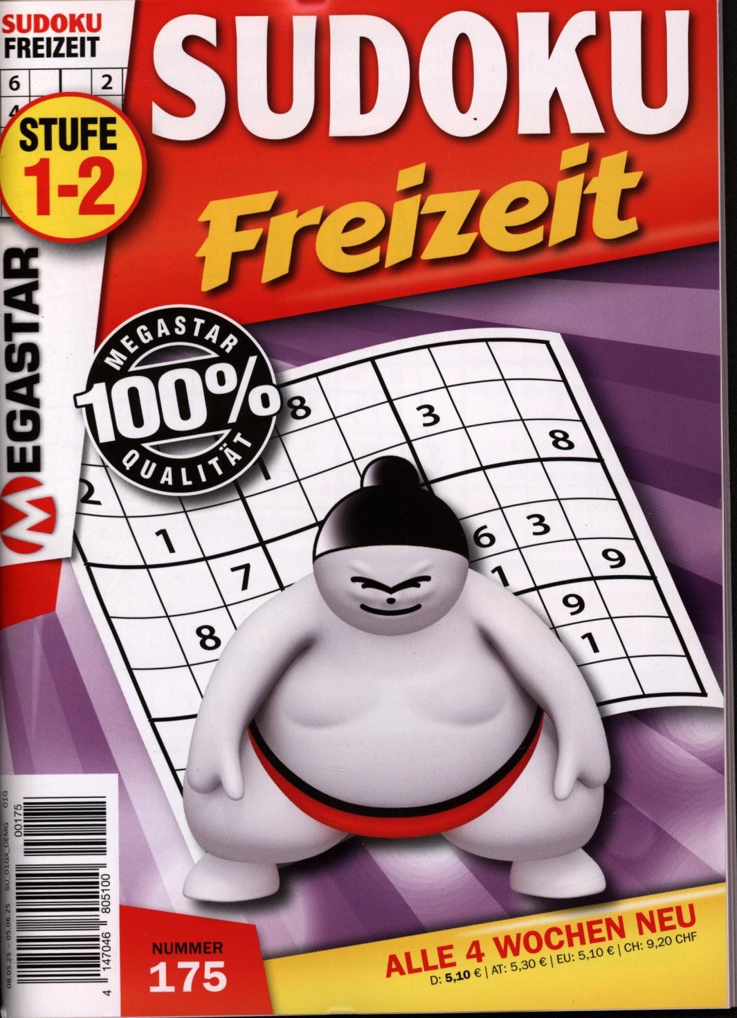 Sudoku Freizeit 175/2025