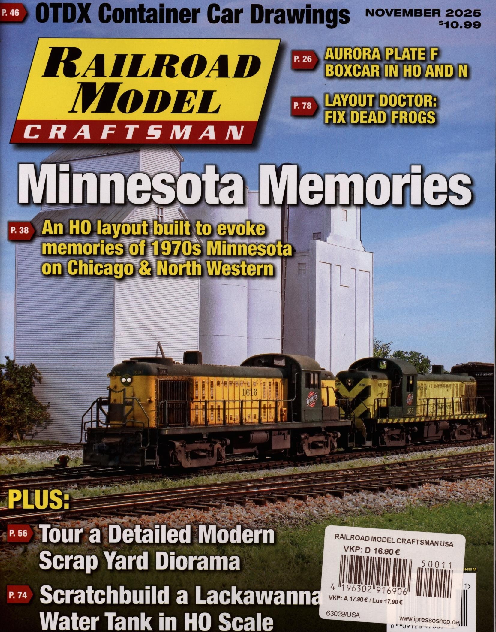 RAILROAD MODEL CRAFTSMAN 11/2025