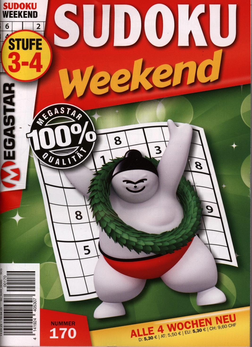 Sudoku Weekend 170/2025