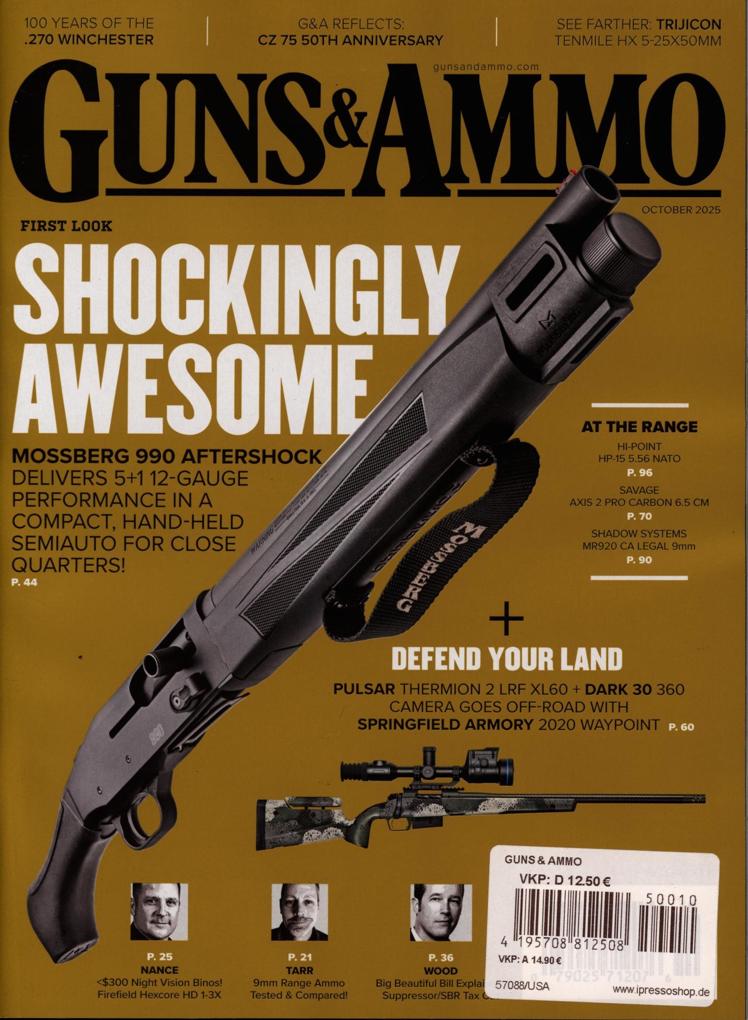 GUNS & AMMO 10/2025