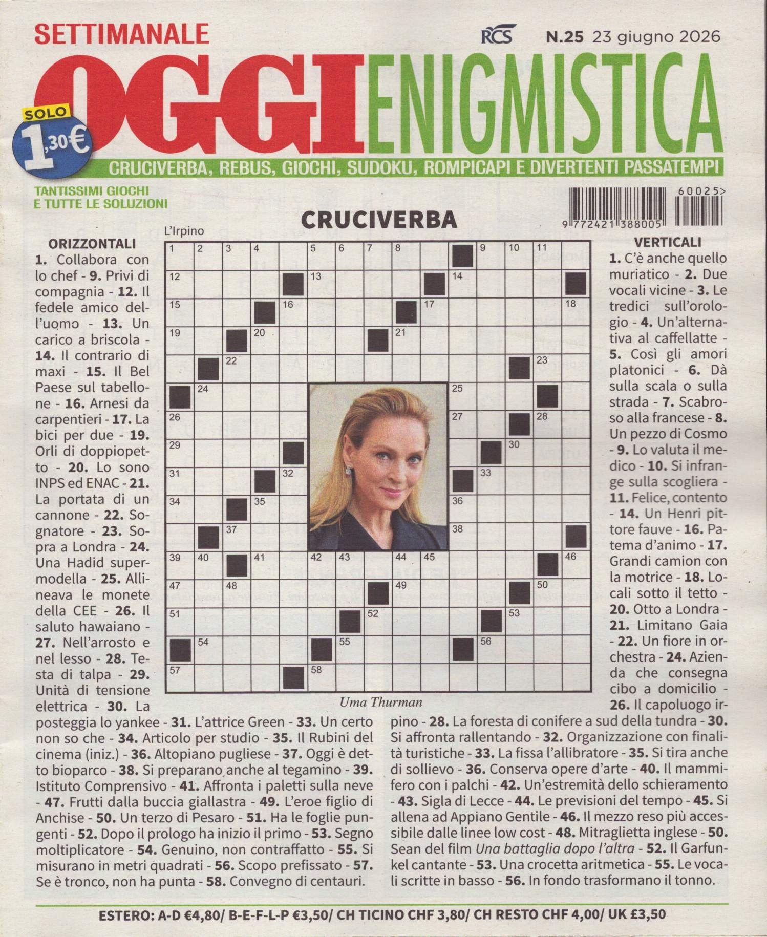 OGGI ENIGMISTICA 25/2026