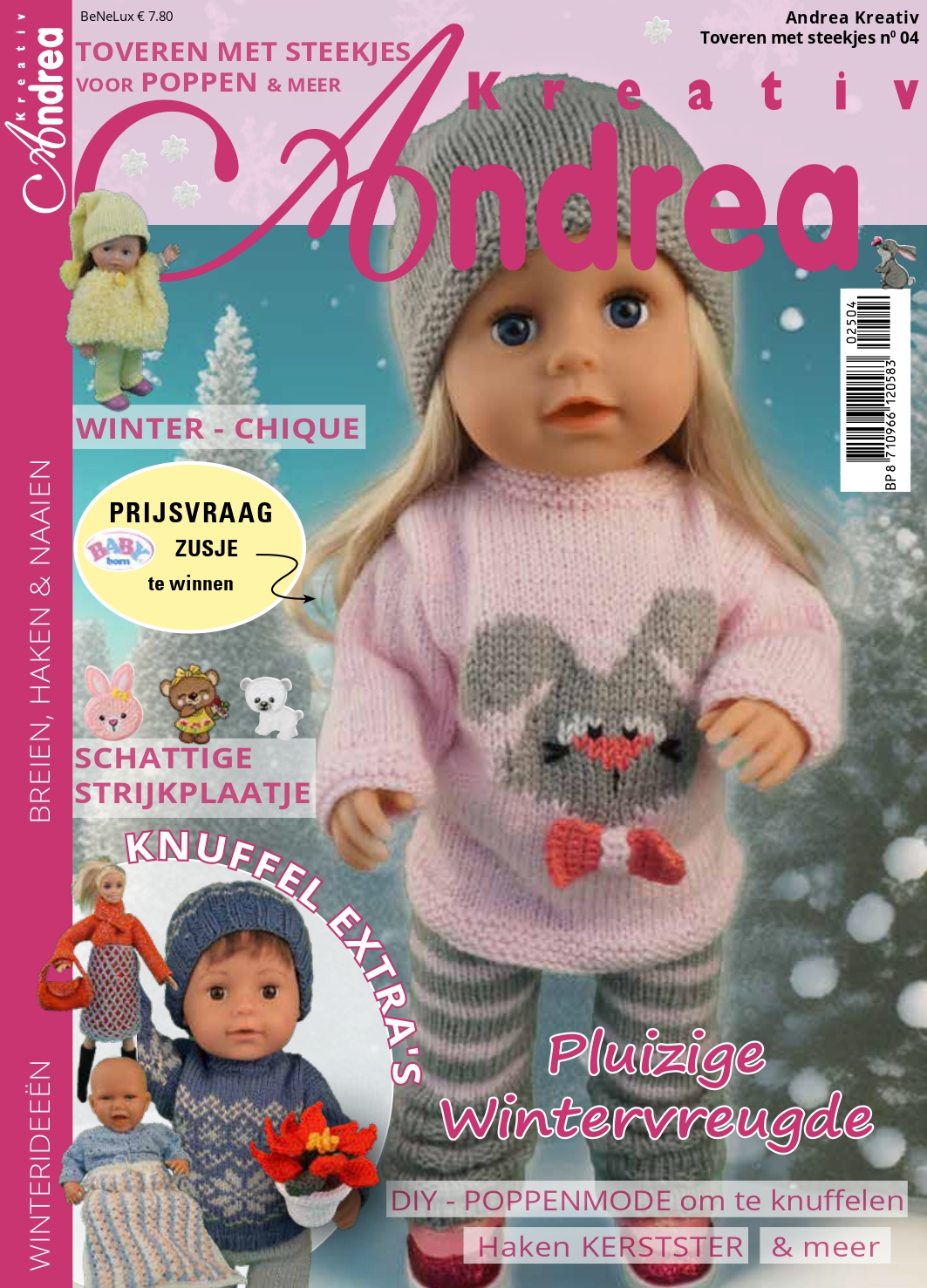 Andrea Kreativ Poppenmode NL 4/2025