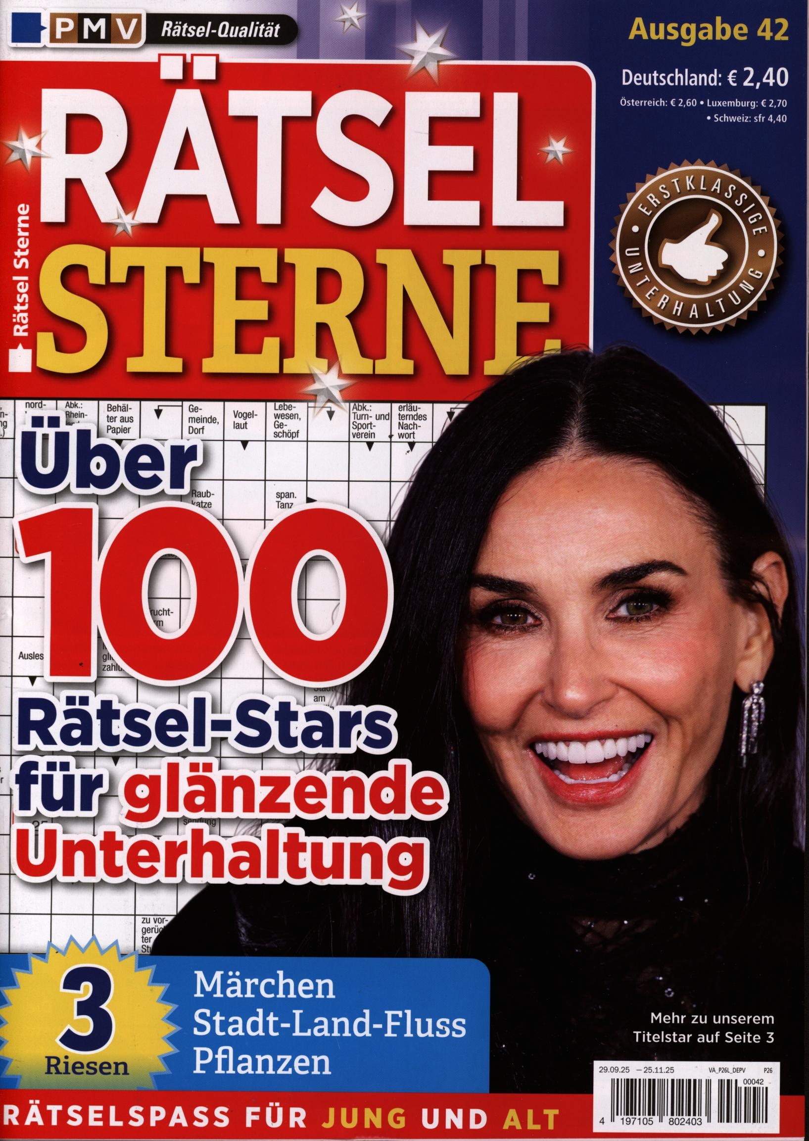 Rätsel Sterne 42/2025