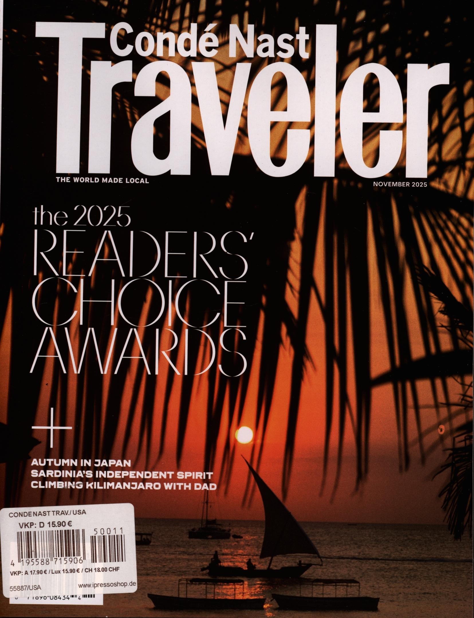 Condé Nast Traveler (US) 11/2025